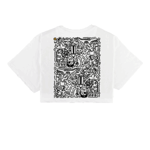 Saquetines Oversize Crop Top